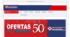 Desktop Screenshot of instalacionesmodernas.com